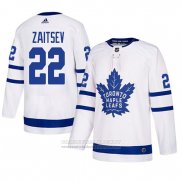 Camiseta Hockey Toronto Maple Leafs Nikita Zaitsev Autentico Segunda Blanco